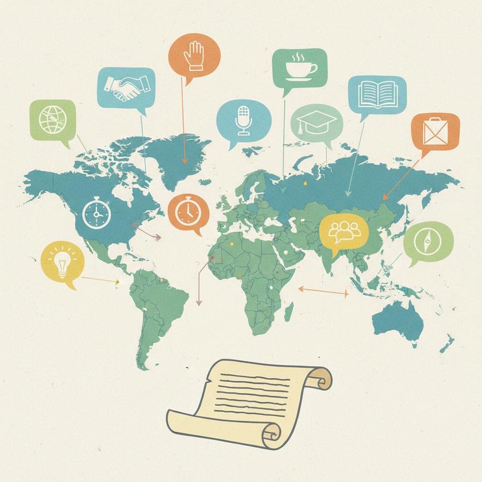 İngilizce selamlaşma yollarını gösteren eğitim görseli