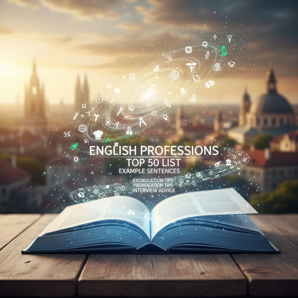 İngilizce meslekler kelimeleri ve örnek cümleler