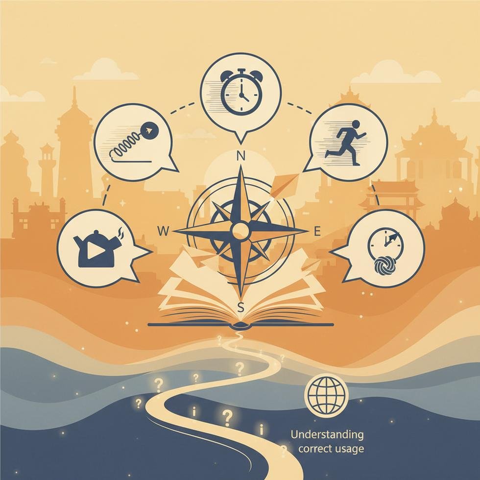 İngilizce sabırsızlık ve telaş deyimleri rehberi görseli