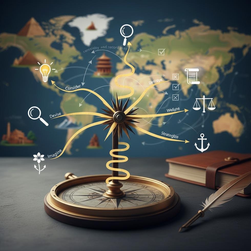 İngilizcede think fiilinin alternatifleri ile ilgili eğitim görseli