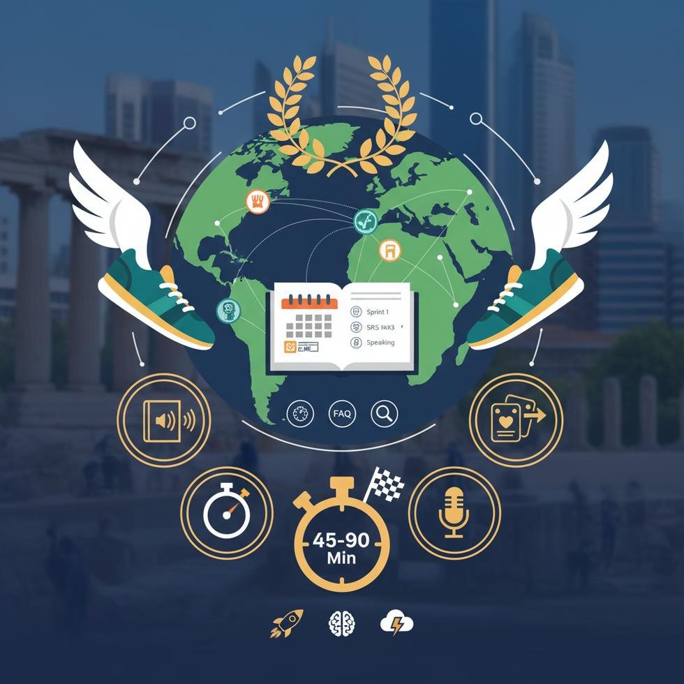 İngilizce öğrenmeyi hızlandırmaya yönelik planlama ve çalışma süreci