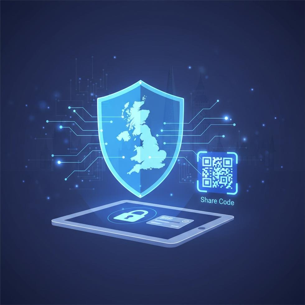 İngiltere eVize ve Web ID Check dijital vize doğrulama işlemleri