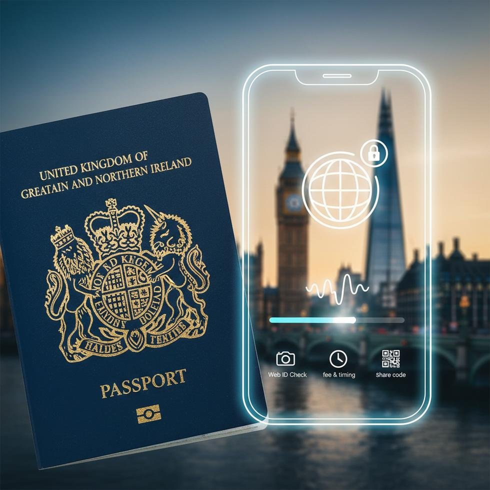 İngiltere eVize ve Web ID Check başvuru süreci görseli