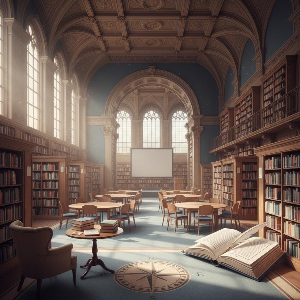 İngiltere’de kütüphanede etkinliğe katılan insanlar