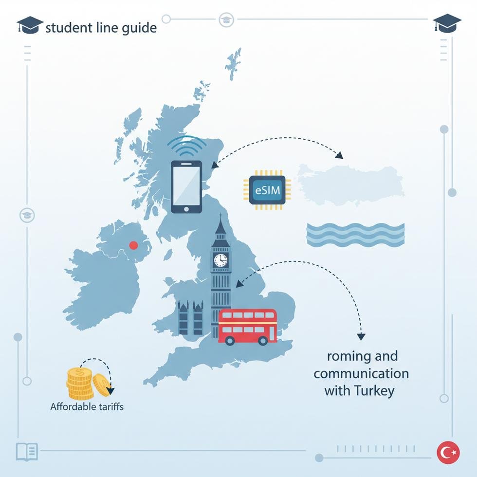 İngiltere’de uygun tarifeli öğrenci hattı ve eSIM rehberi