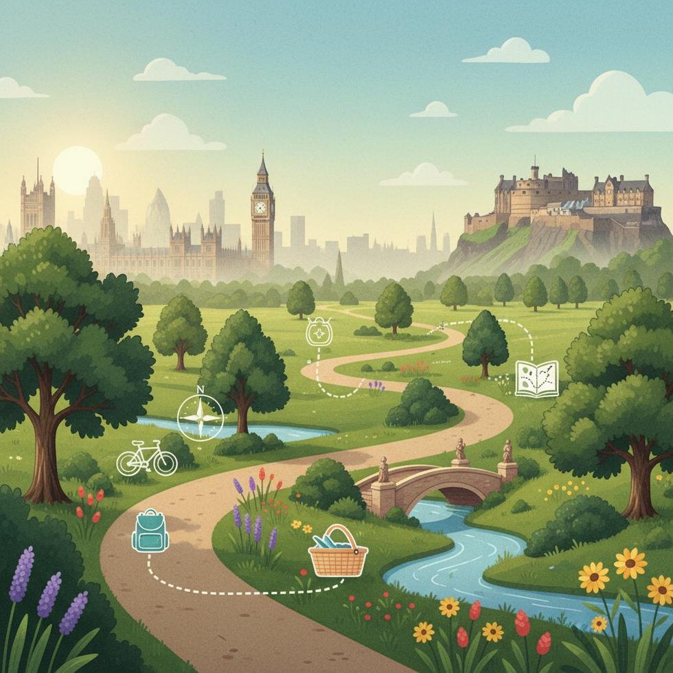 İngiltere’de öğrenciler için ücretsiz park yürüyüşü