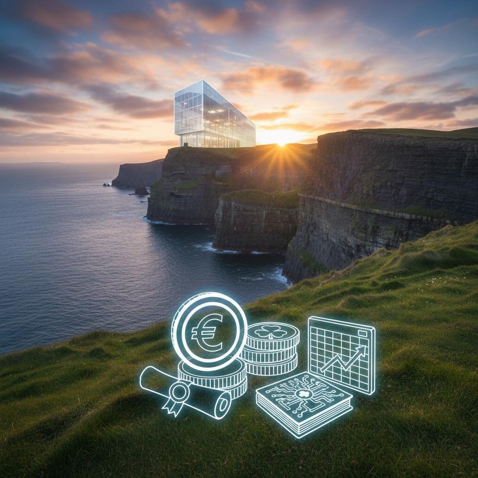 İrlanda’da şirket kuruluş süreciyle ilgili illüstrasyon