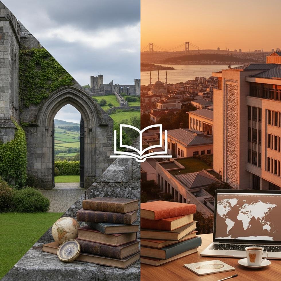 İrlanda ve Türkiye üniversite giriş, maliyet ve vize süreçlerinin karşılaştırması