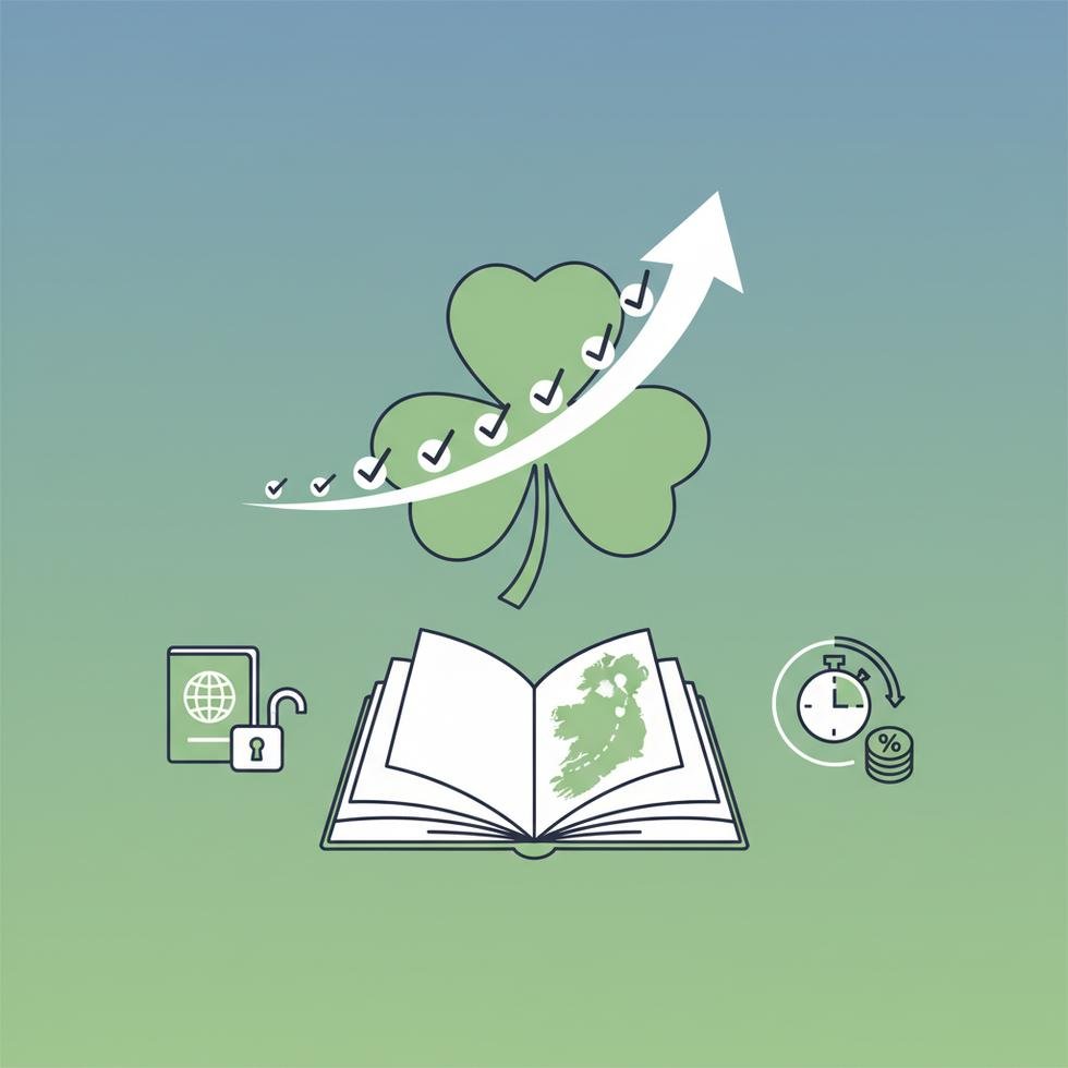 İrlanda vize sürecinde mülakatın kapsamını anlatan grafik