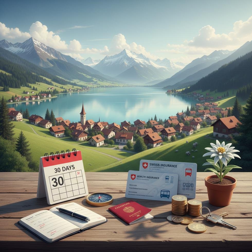 İsviçre’ye yerleşme süreci ve uyum rehberi görseli