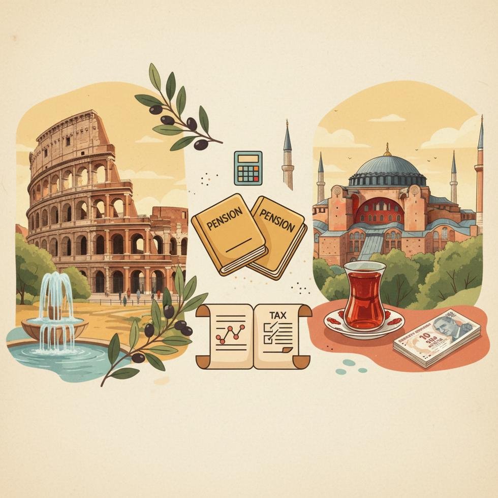 İtalya ve Türkiye emeklilik sistemi karşılaştırması ve rehber