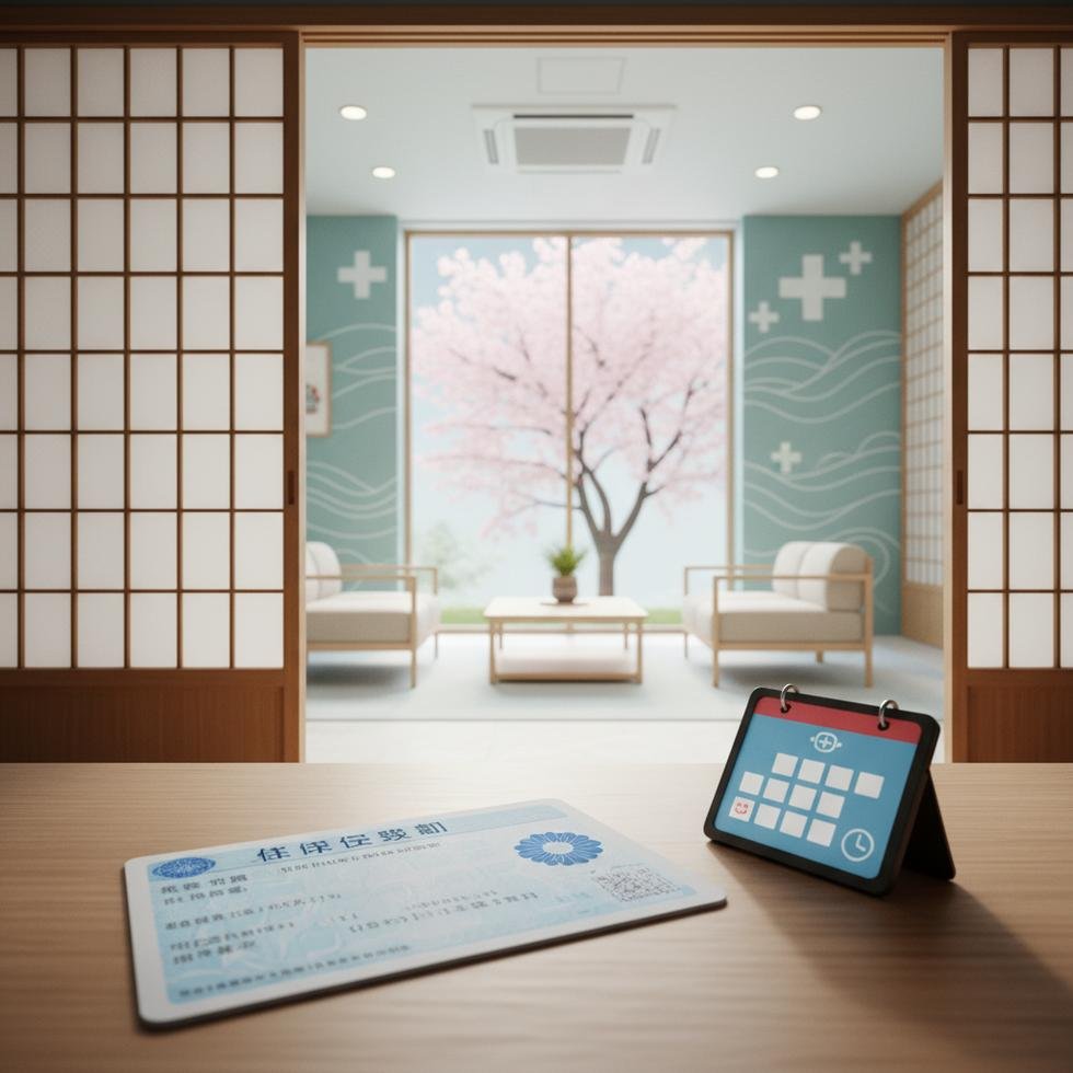Japonya sağlık sistemi ile ilgili rehber kapak görseli