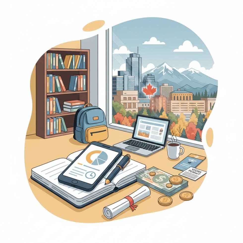 Kanada'da okurken part-time çalışan uluslararası öğrenciler