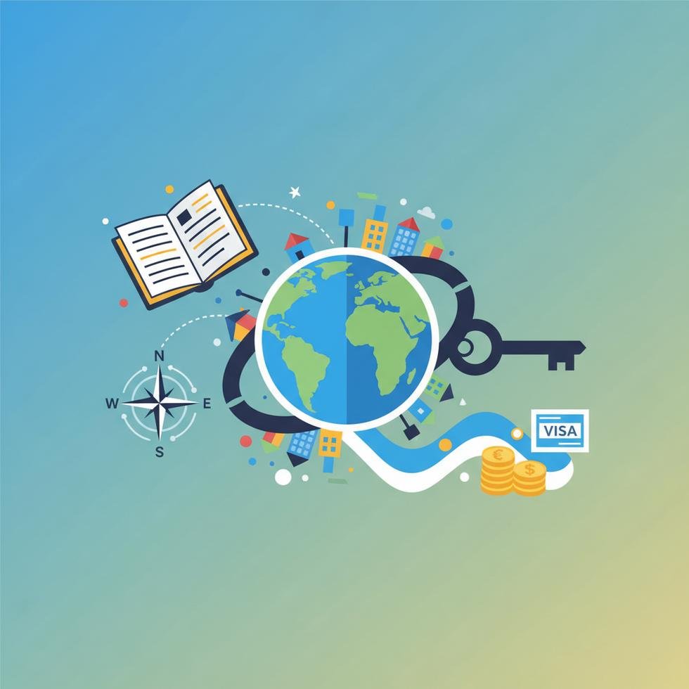 Kaplan dil okulunda uluslararası öğrenciler sınıf ortamında