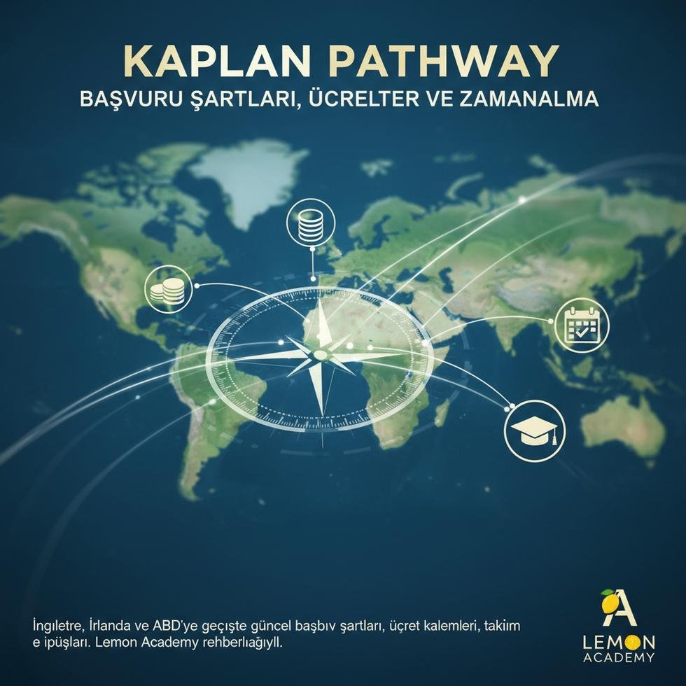 Kaplan Pathway başvuru süreci ve yurtdışı geçiş rehberi görseli
