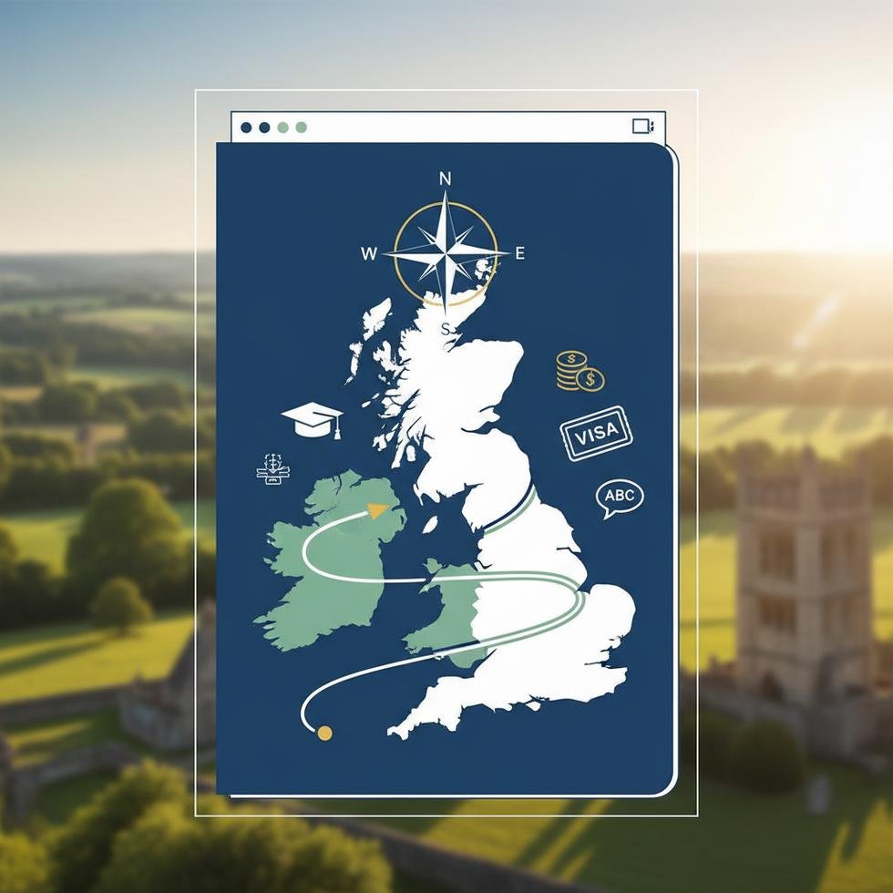 Kaplan International Pathways programı için İngiltere'deki bir üniversite kampüsü