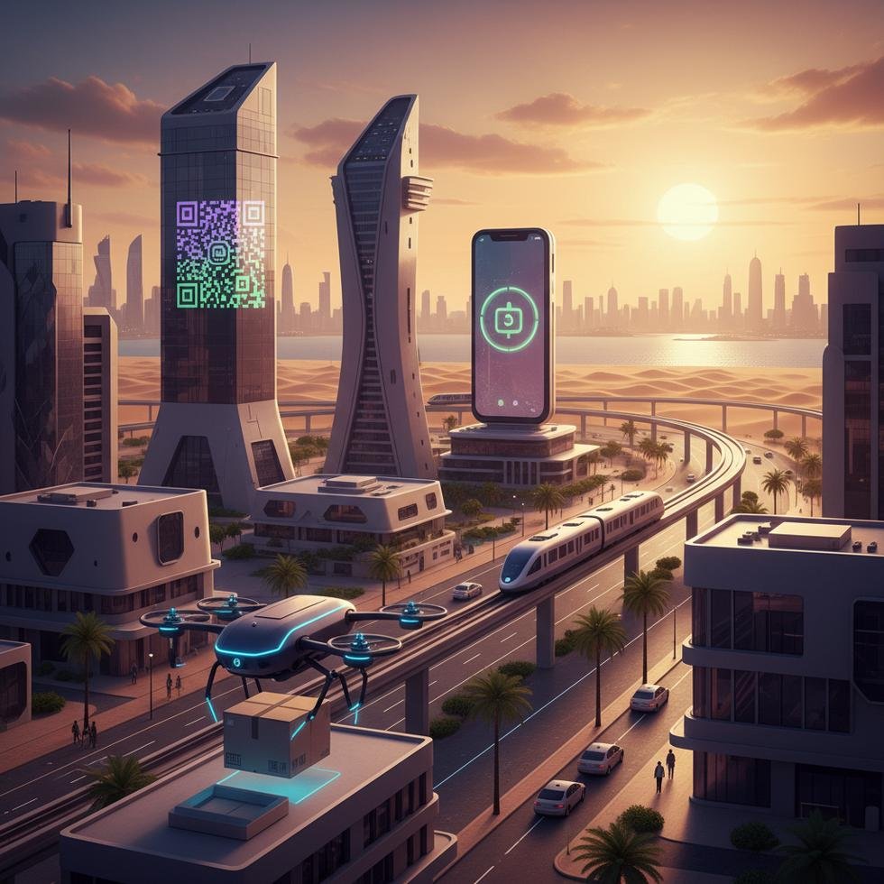 Katar’da günlük yaşam için gerekli olan teslimat, ulaşım ve ödeme uygulamalarının ekran görüntüleri