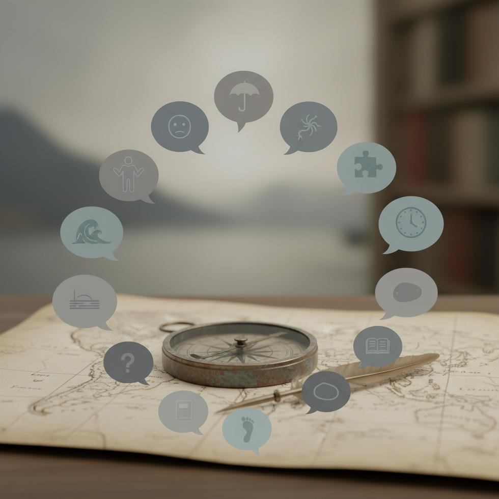 İngilizce deyimler ve ton farklılıklarını gösteren eğitim materyali