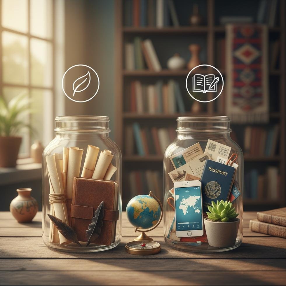 Keep ve preserve kelimelerinin farklarını gösteren İngilizce dil öğrenme görseli