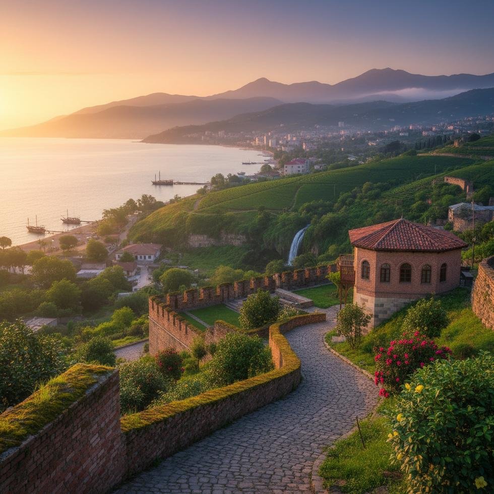 Lenkeran’ın subtropikal doğası ve Hazar kıyısı manzarası