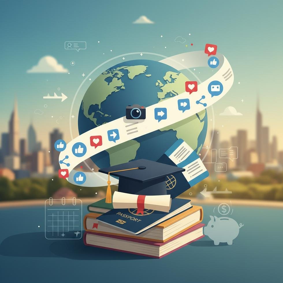 Gençler sosyal medya ve yurt dışı eğitim üzerine düşünürken