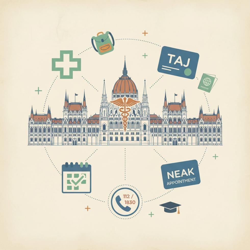 Macaristan sağlık sistemi ve randevu süreci görseli