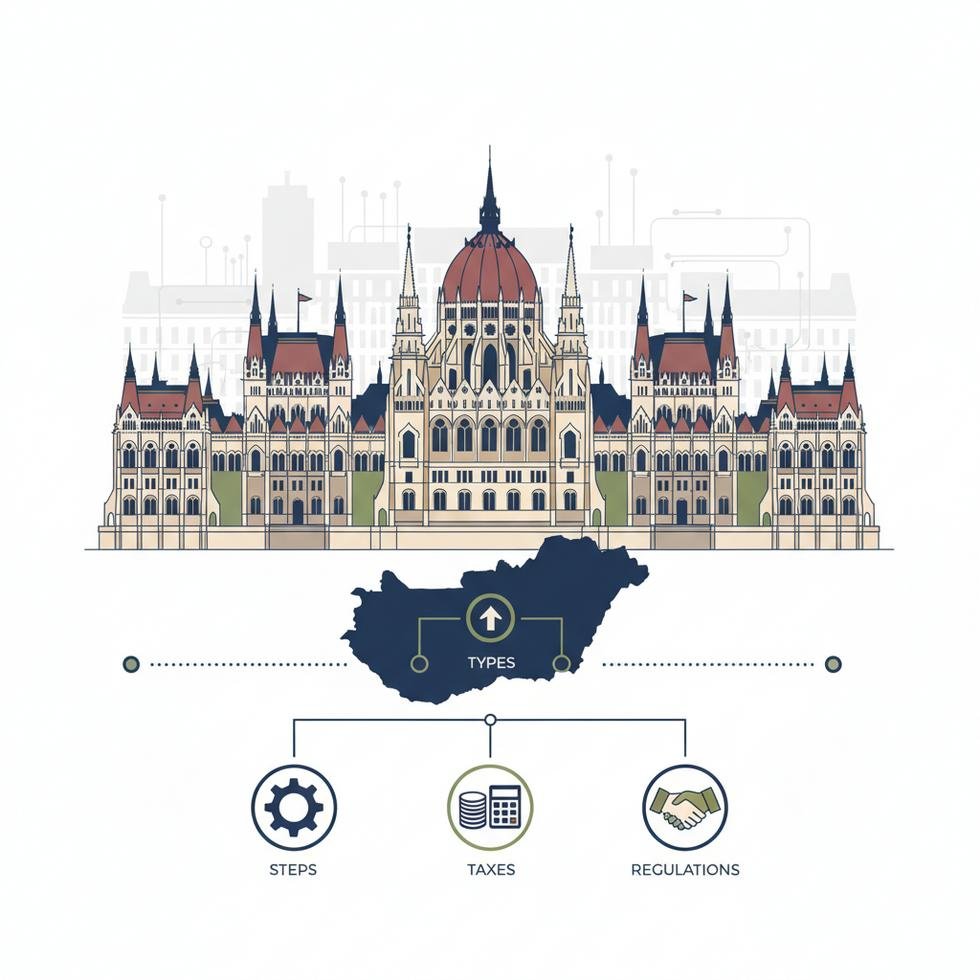 Macaristan’da şirket kurmak sürecini anlatan rehber görüntüsü