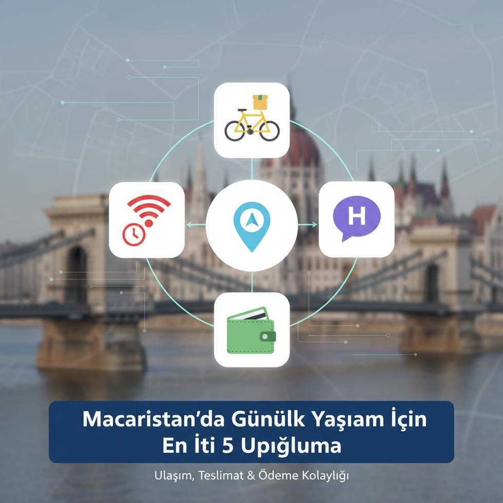 Macaristan’da günlük yaşam için kullanışlı mobil uygulamalar ekran görüntüsü