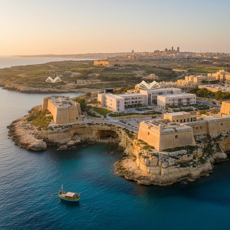 Malta’da İngilizce eğitimi için bir dil okulu kampüsü