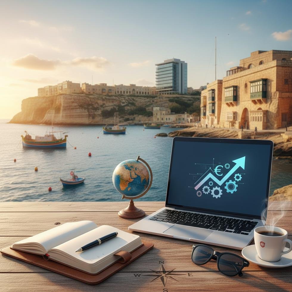 Malta’da iş piyasası ve yaşam maliyetiyle ilgili bilgilendirici grafik