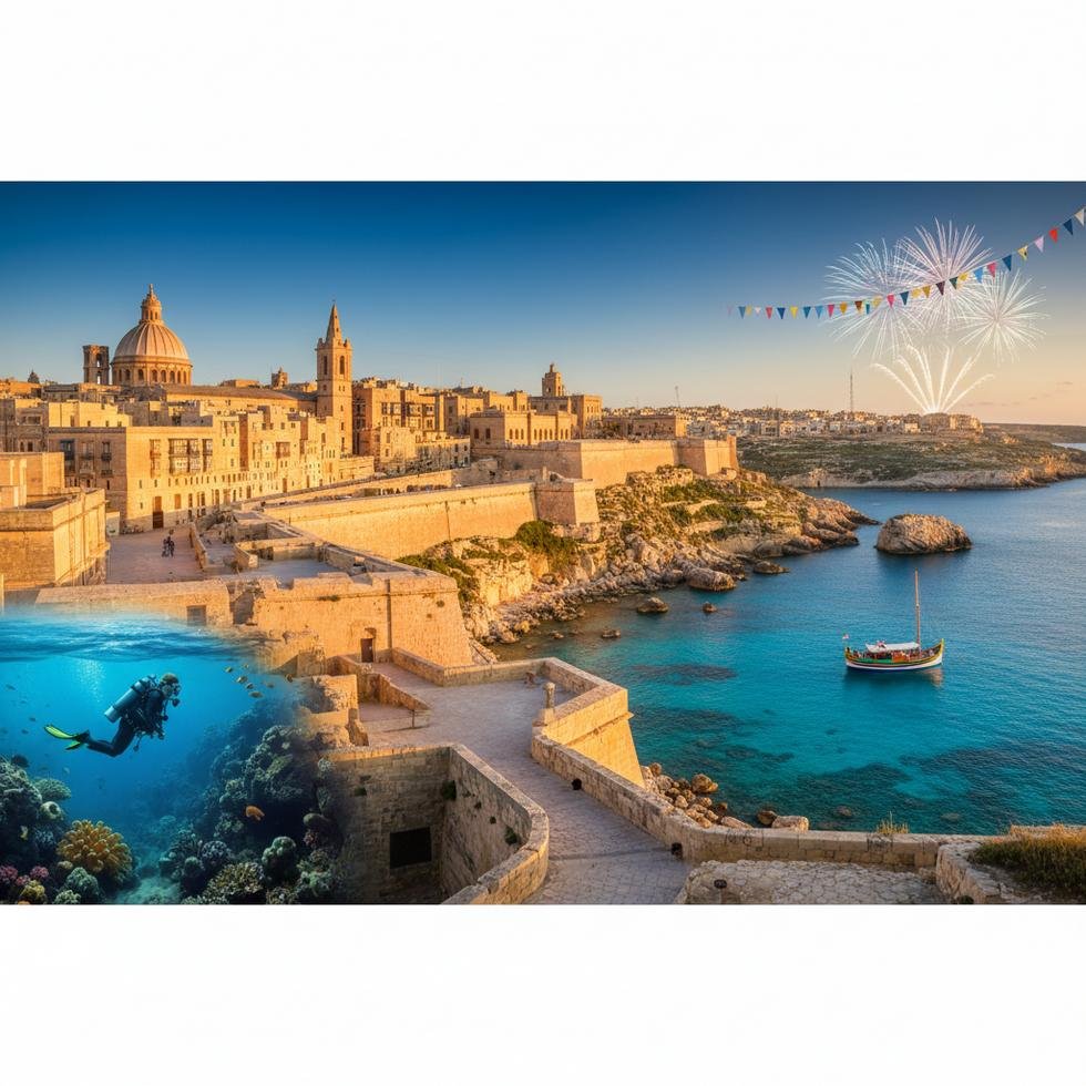 Malta'da öğrenciler için kurs sonrası etkinlik önerileri