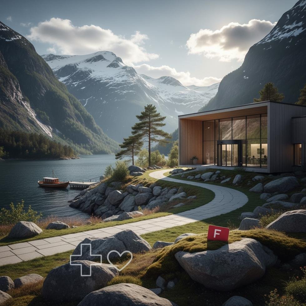 Norveç sağlık sistemi ve aile hekimi konsepti görseli