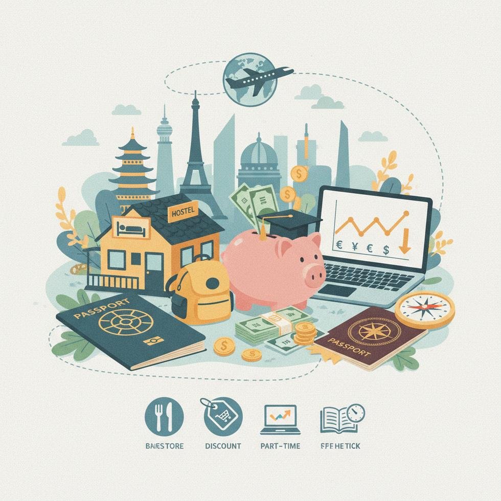 Bir öğrencinin masa başında bütçe planlaması yaparken çekilmiş görseli