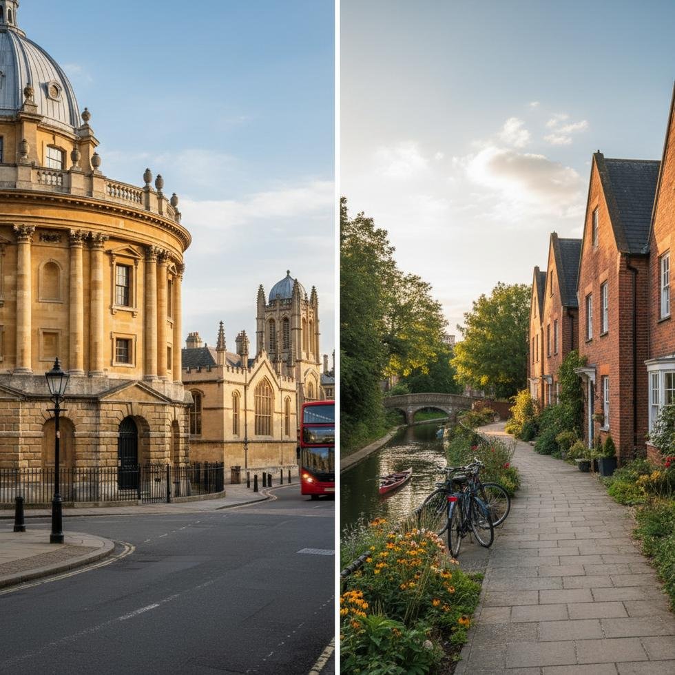 Oxford'taki şehir merkezinde ve banliyöde dil okulu tercihleri