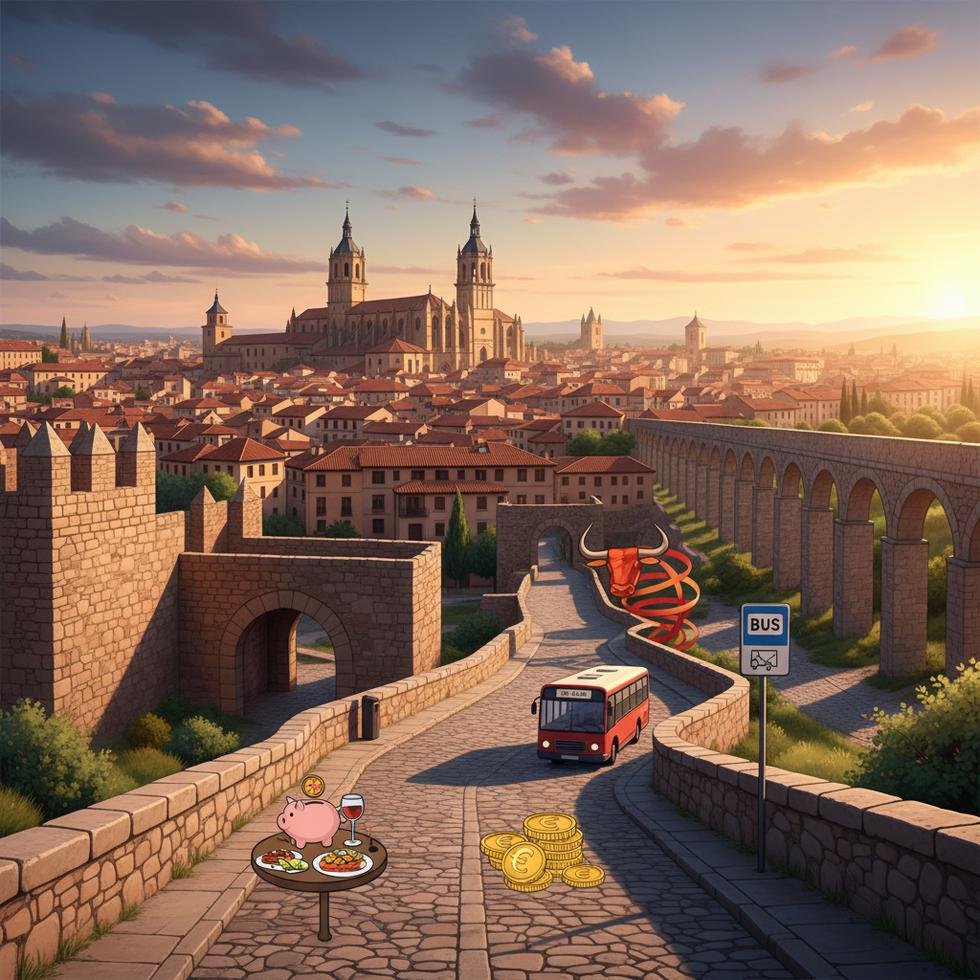 Pamplona şehir manzarası ve San Fermín festivali