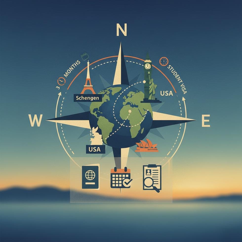 Vize başvurusu için pasaport geçerlilik süresi kontrolü yapan kişi