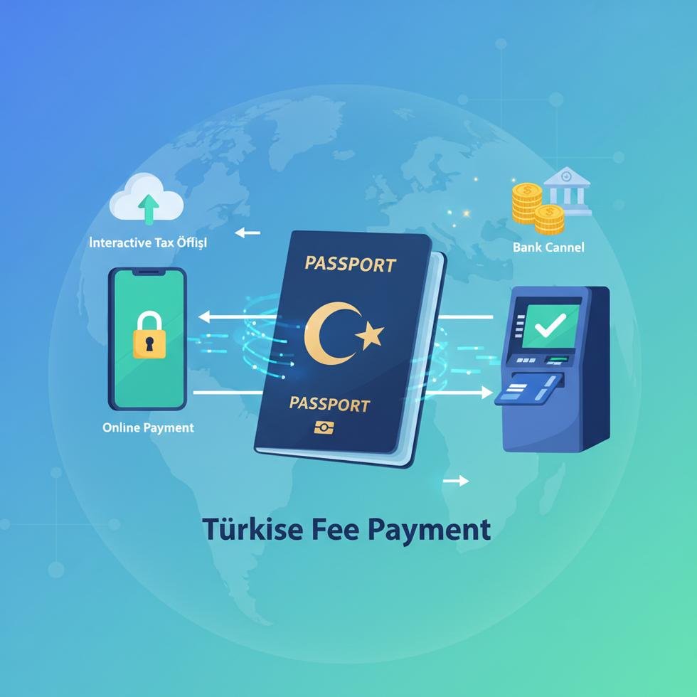 Pasaport harcı ödeme yöntemleri - online ve ATM kıyaslaması
