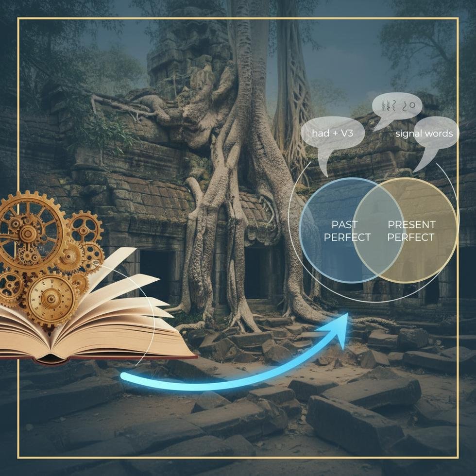 İngilizce Past Perfect Tense örnekli anlatım tablosu