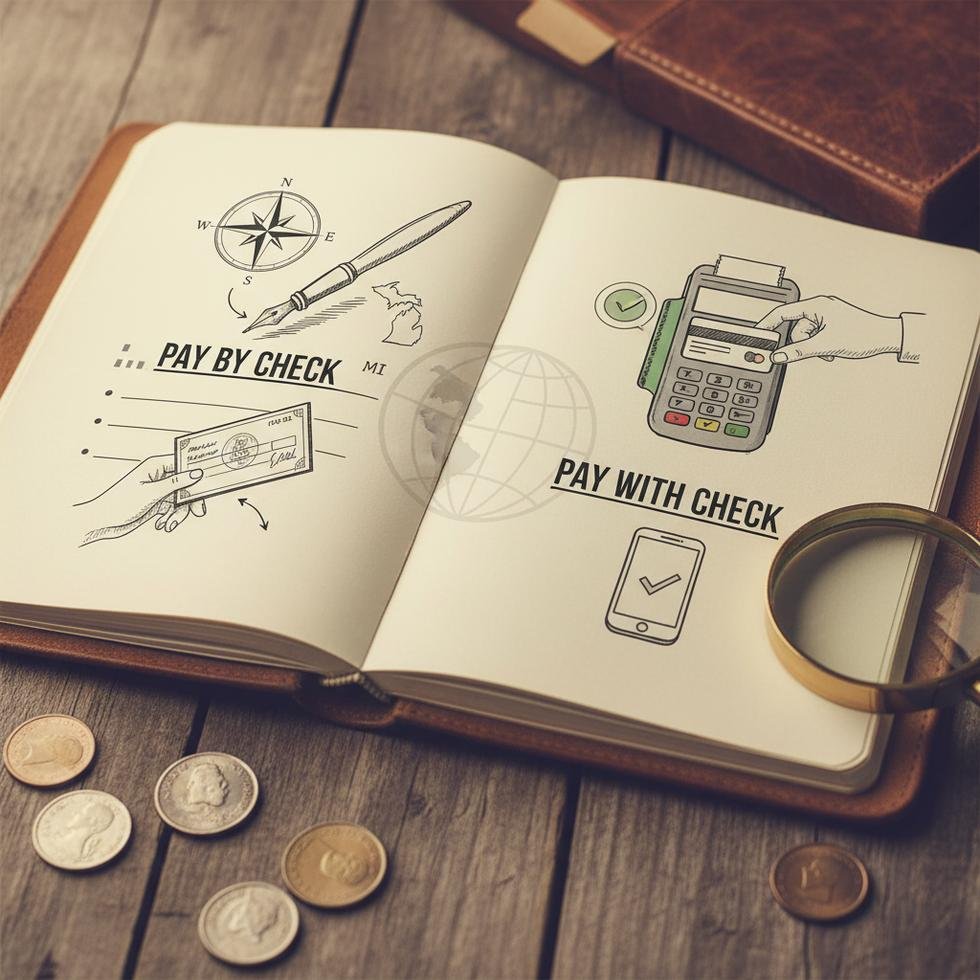 Çekle ödeme işlemi ve doğru İngilizce ifade kullanımı