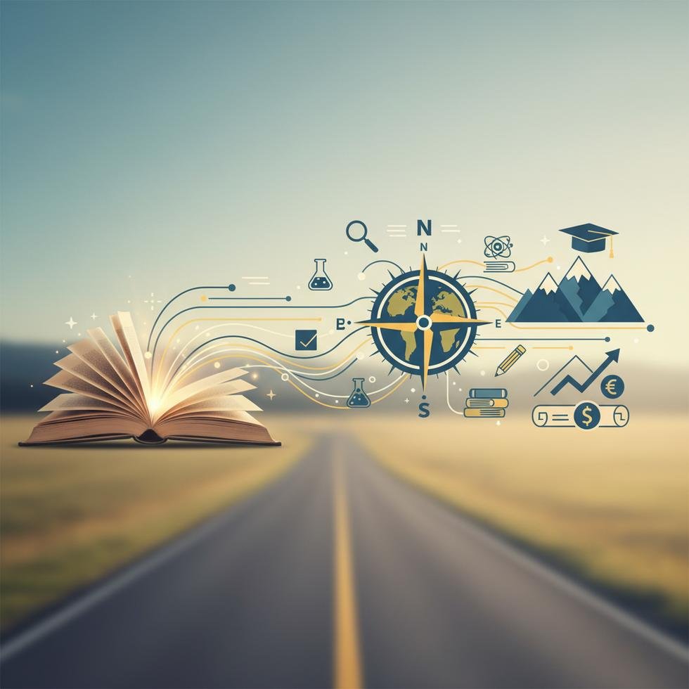 PhD başvurusu sürecini anlatan akademik masaüstü görüntüsü