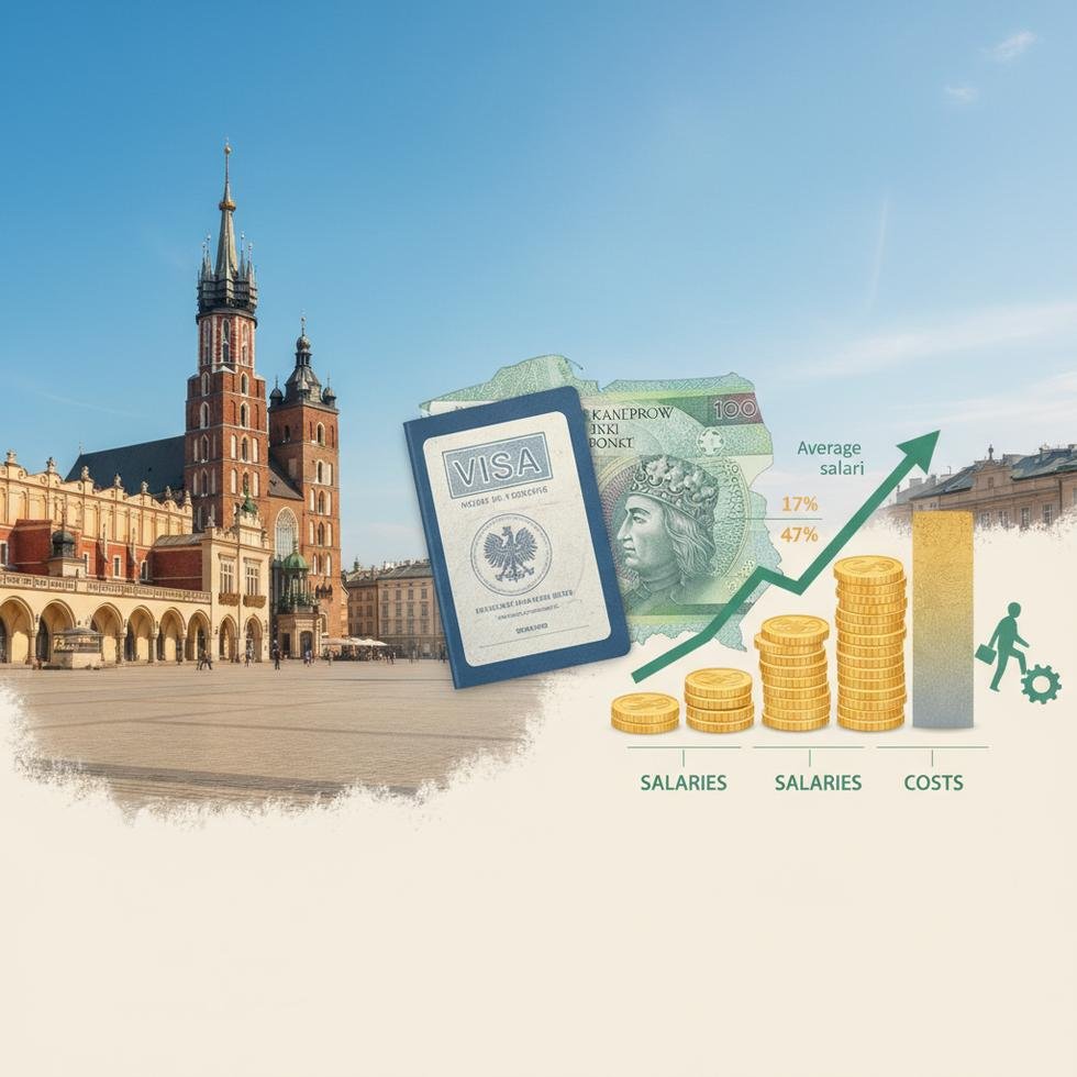 Polonya'da iş arama ile ilgili rehber, şehirler, vize ve maaş bilgileri