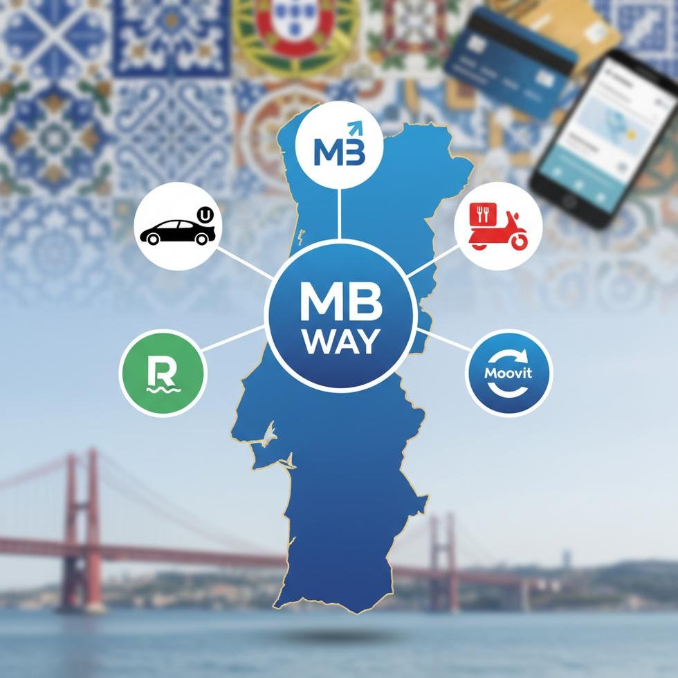 Portekiz’de en gerekli dijital uygulamaların simgeleri ve telefon ekranı