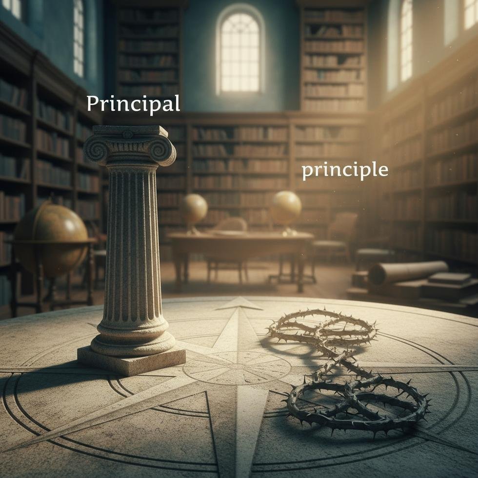 Principal ve principle kelimelerinin yazım ve kullanım farkları
