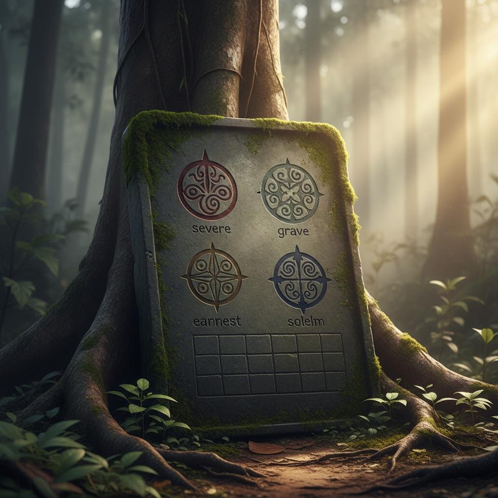 Serious kelimesinin yerine kullanılabilecek İngilizce alternatifler