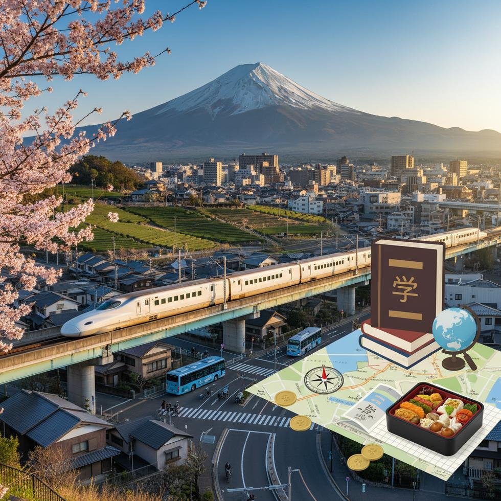 Shizuoka şehrinde eğitim ve yaşam