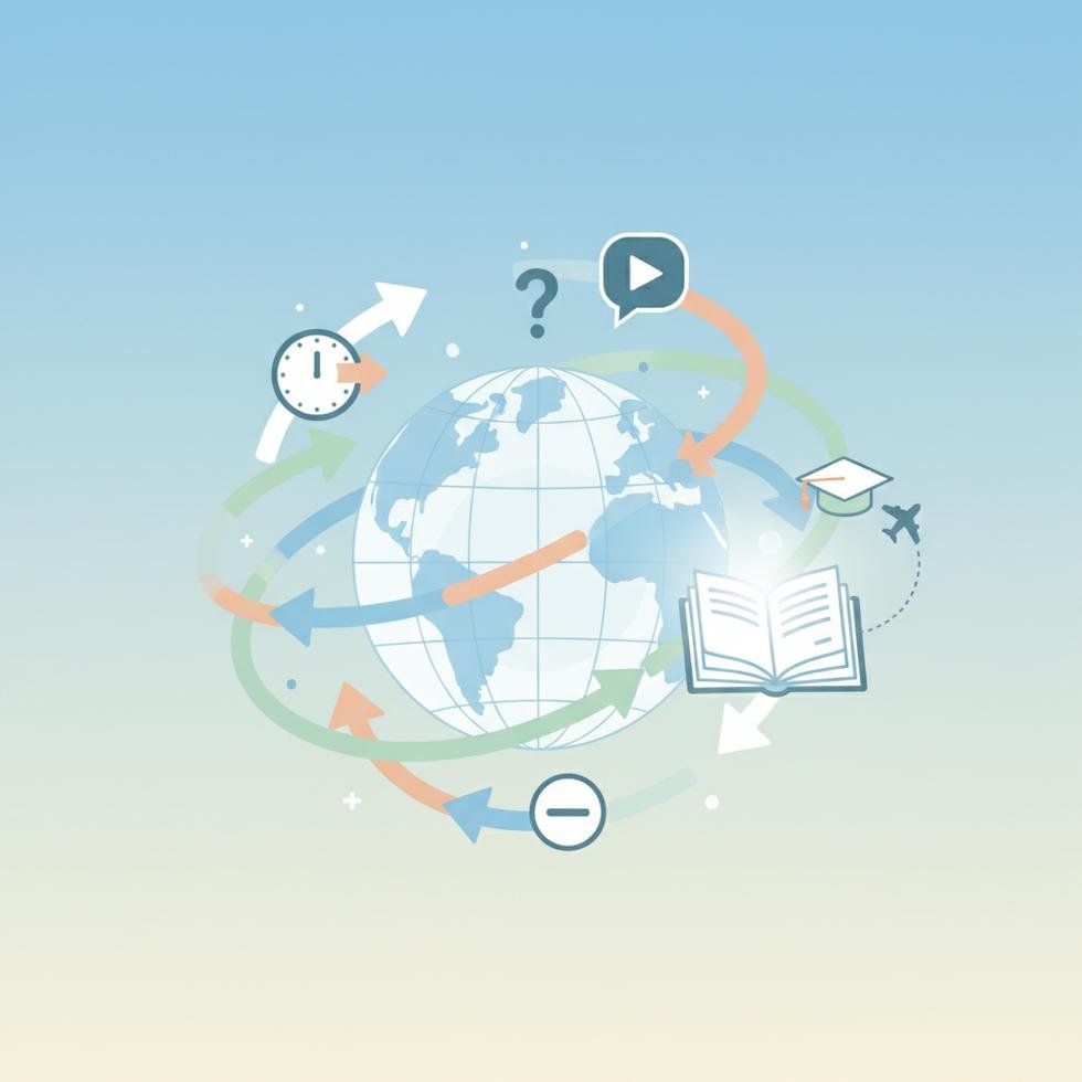 İngilizce future tense anlatımı yapan bir eğitim ekranı