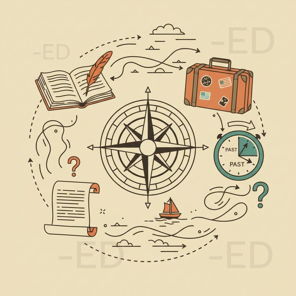 Simple Past Tense konu anlatımı ve örnekleri