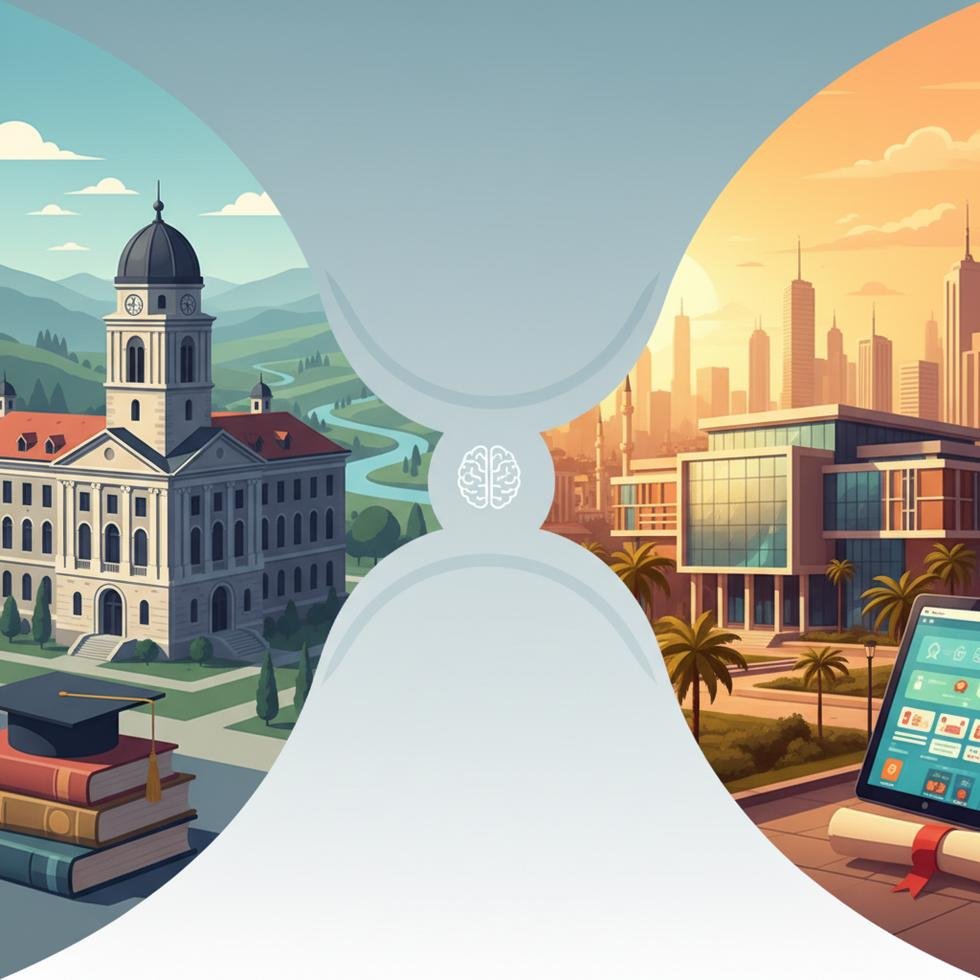 Sırbistan ve Türkiye'de üniversite giriş ve maliyet karşılaştırması görseli