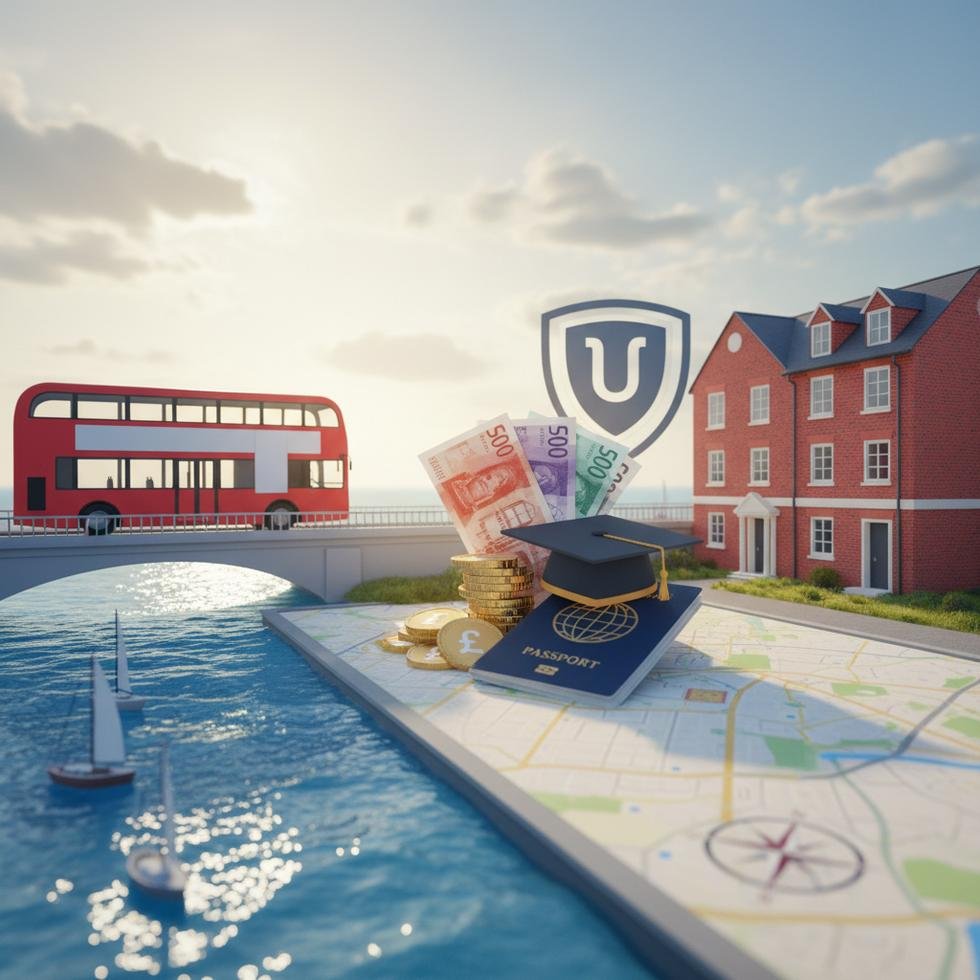 Southampton'da öğrenci hayatı ve şehir manzarası