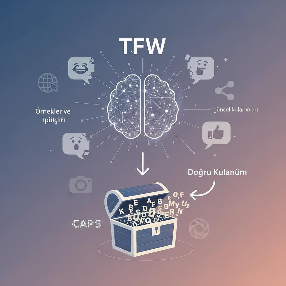 TFW ve caps kültürüne ait örnek bir sosyal medya paylaşımı